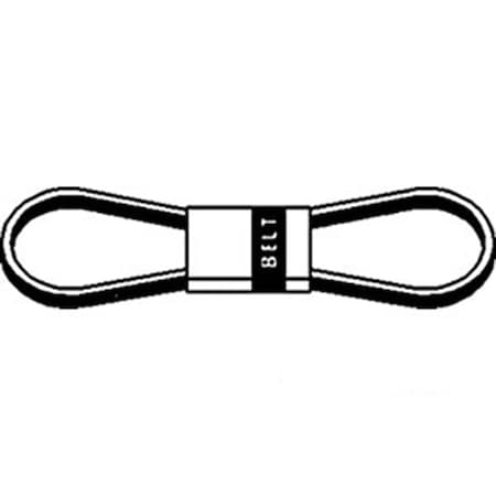 Aftermarket 31615 5WP1001244 Rear Mount Mower Drive Belt for Woods RD6000 LAB40-0004